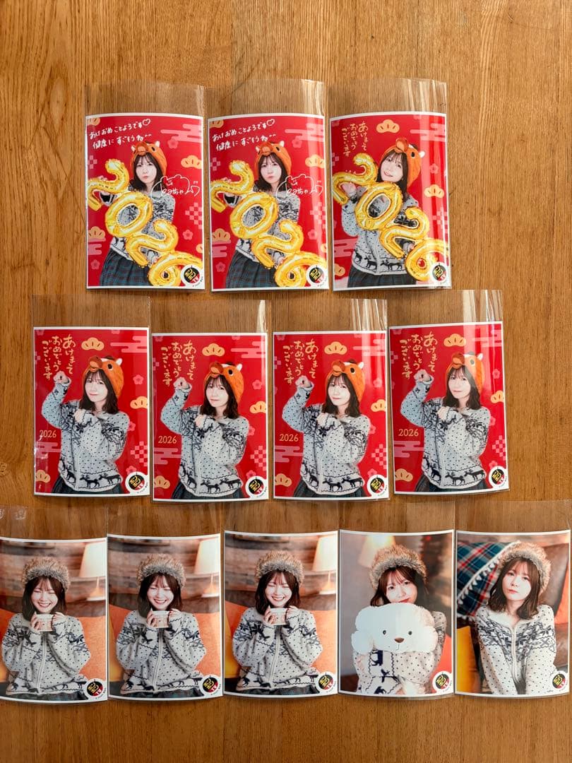 ボンボンTV ブロマイド どみちゃん お正月 冬服 2026 まとめ売り レア