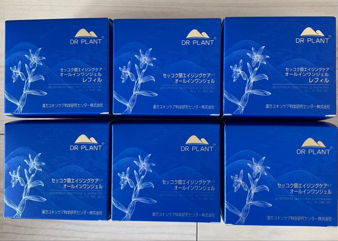 ドクタープラント セッコク蘭オールインワンジェル 100g 6個 まとめ