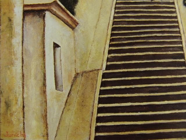 荒木淳一 「二人の尼僧」、希少画集より、状態良好、新品高級額装付