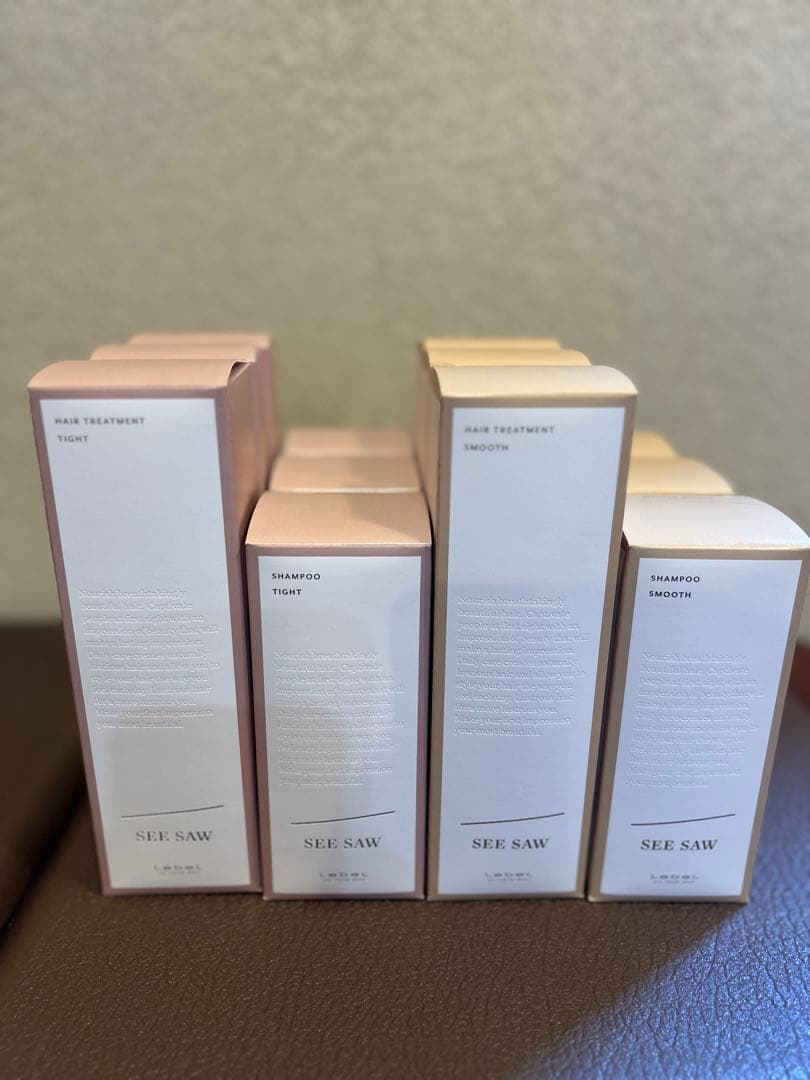 SEE/SAW TIGHT & SMOOTH シャンプー・トリートメント セット