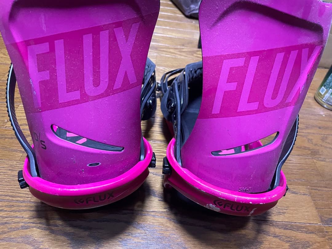 FLUX スノーボードビンディング DS Mサイズ ピンク