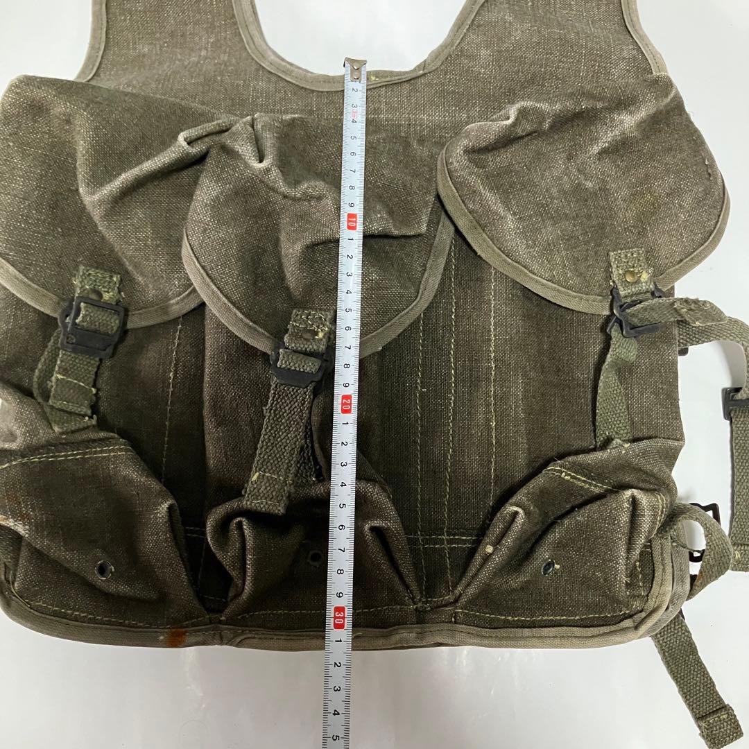 フランス軍 グレネードベスト 希少 レア 実物 50's 官給品 仏軍 - メルカリ