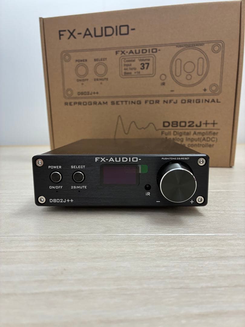 FX-AUDIO D802J++ デジタルアンプ FX-AUDIO フルデジタルアンプ | D802J++ - コイズミ無線有限会社