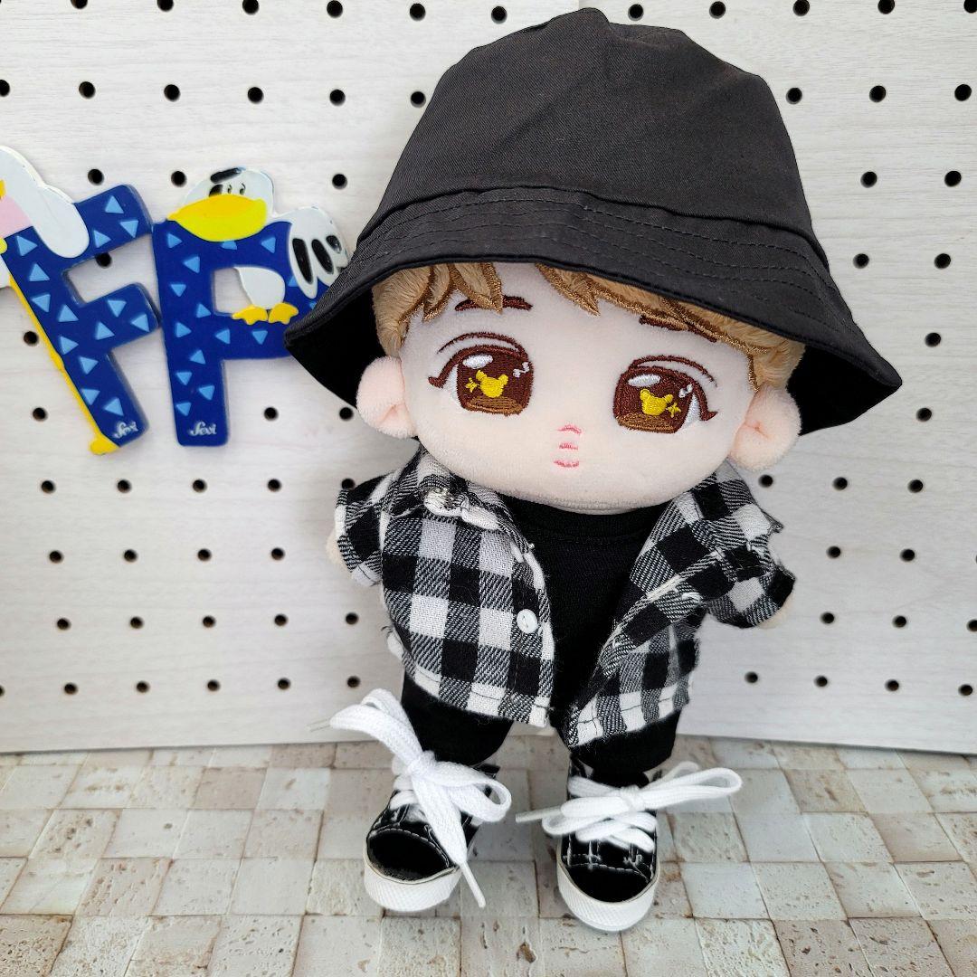 20cm ぬいぐるみ用 服 洋服 bts nct ぬい服 タンクトップ インナー