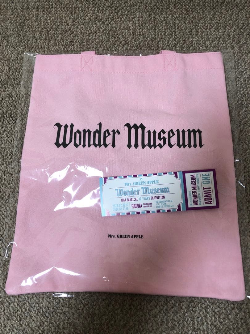 Mrs. GREEN APPLE ミセス ワンダーミュージアム トート福岡限定 - メルカリ