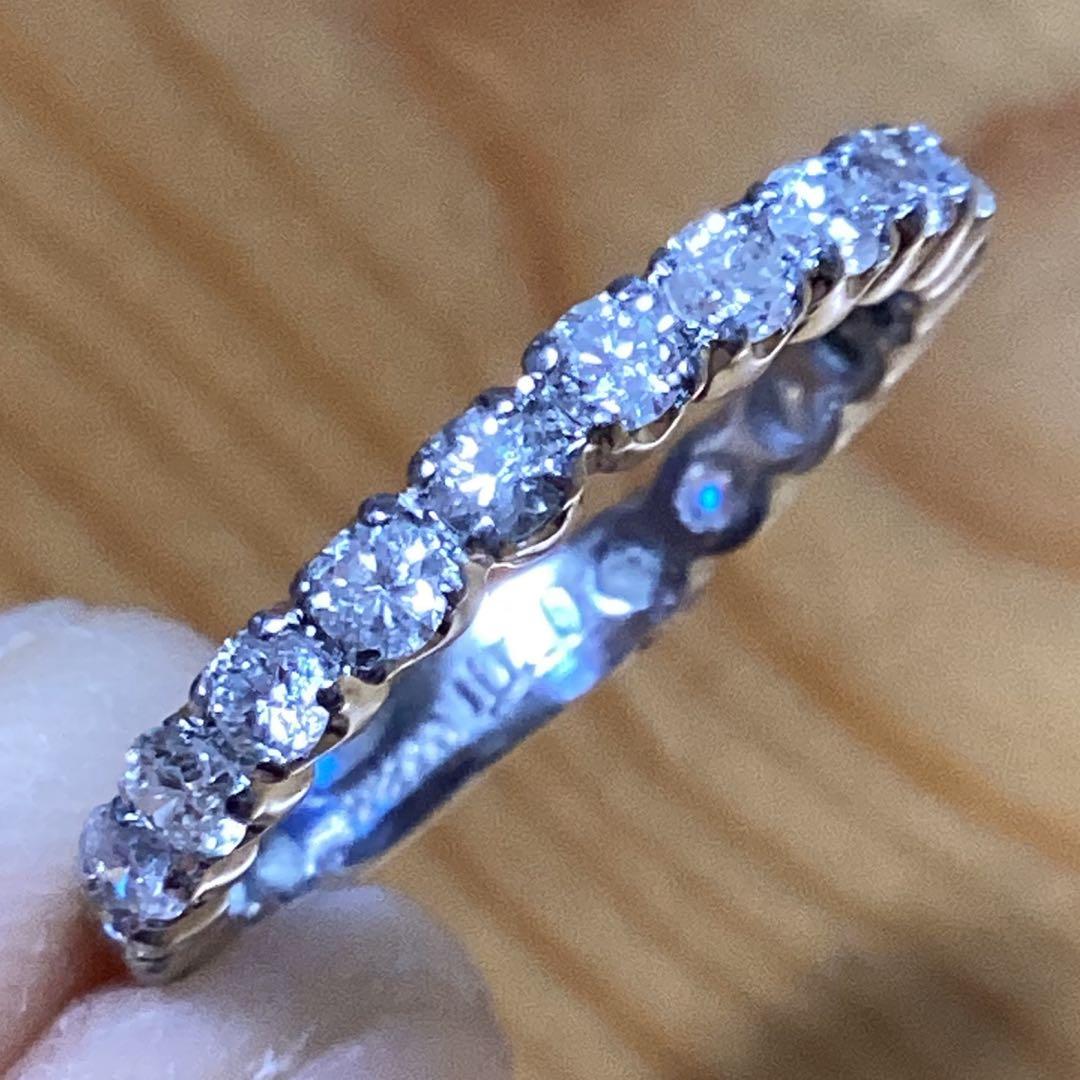 黄龍さま専用❗️ダイヤモンド✨リング✨約12号✨ハーフアップ・エタニティ✨指輪 楽天市場】指輪 リング パヴェハーフエタニティ0.55ct（K18PG）リング