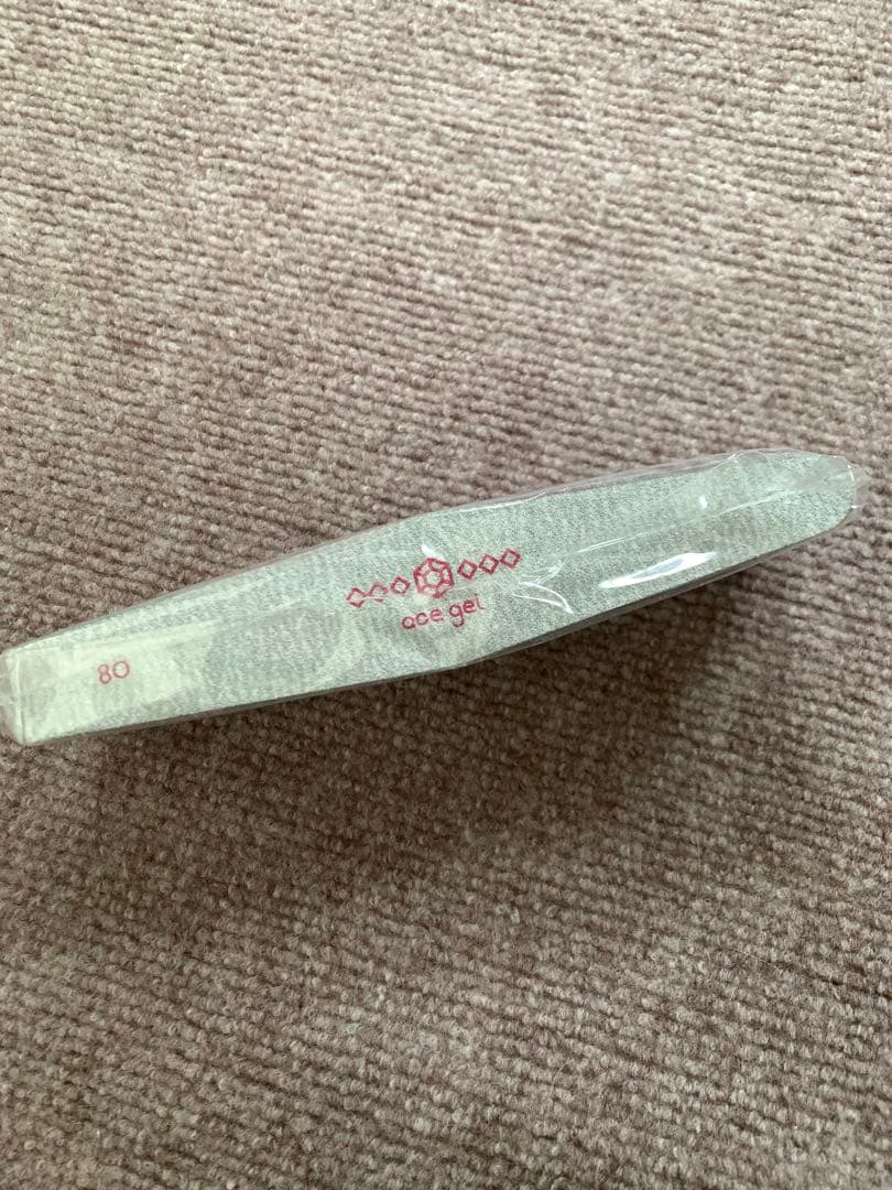 ネイルファイル　80グリット　ウォッシャブル