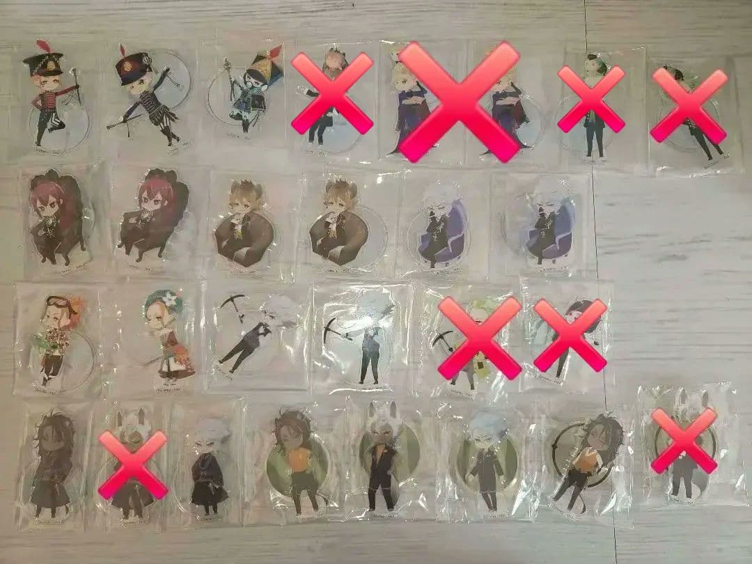 【即購入不可】ツイステ ミニアクスタセット