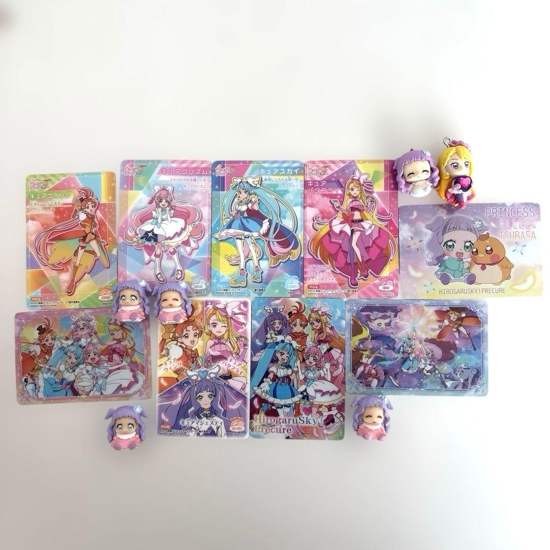 ひろがるスカイプリキュア カード9枚セット おまけフィギュア付き 販売