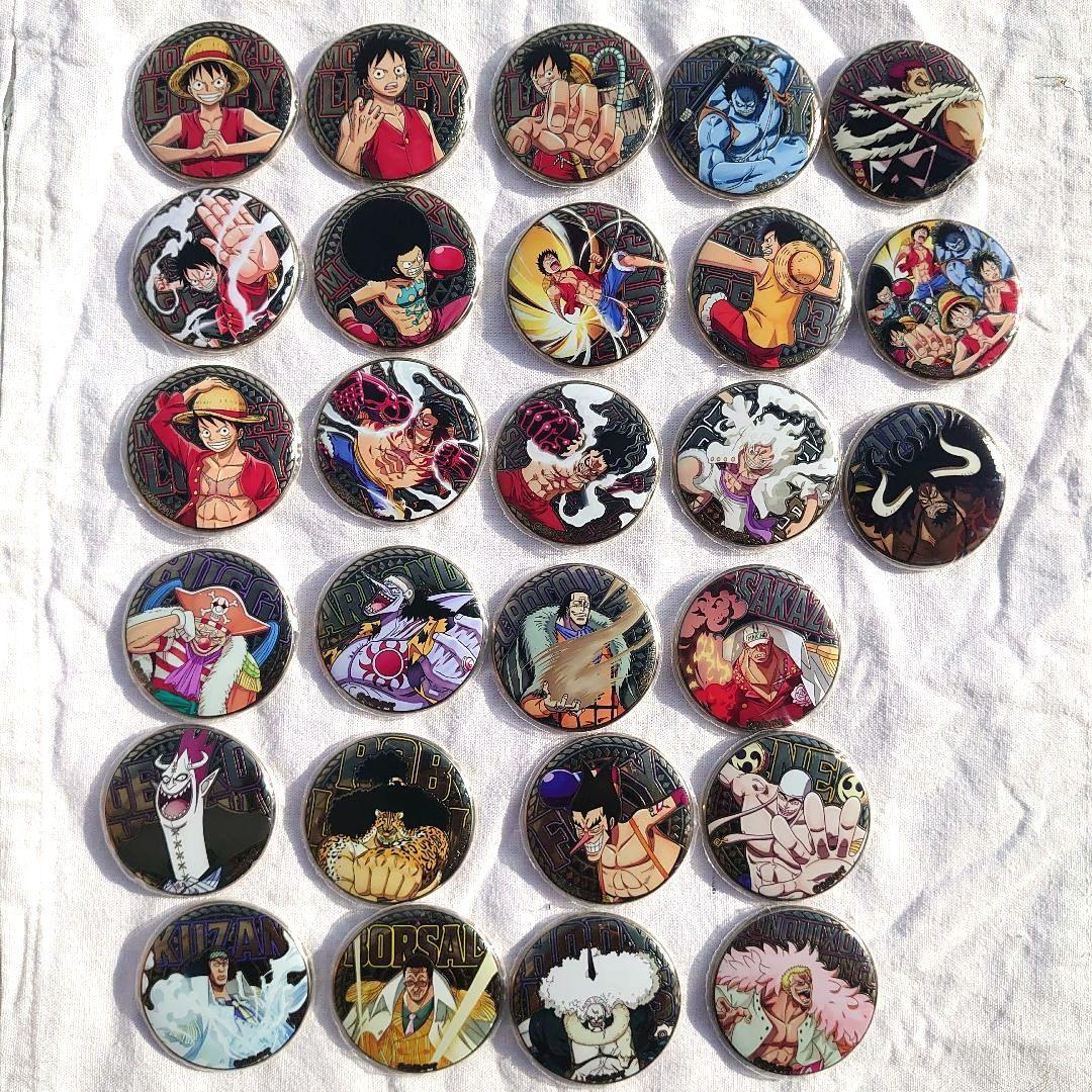 ワンピース　ライバルズ　メタル缶バッジ　26種+シークレット1種