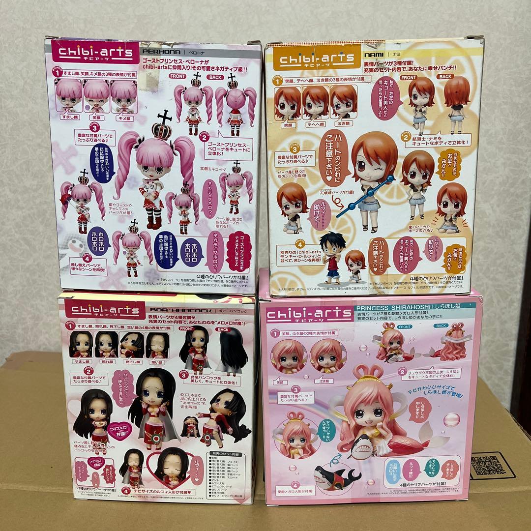 CHIBI-ARTS ワンピースチビアーツフィギュア 4体 - メルカリ