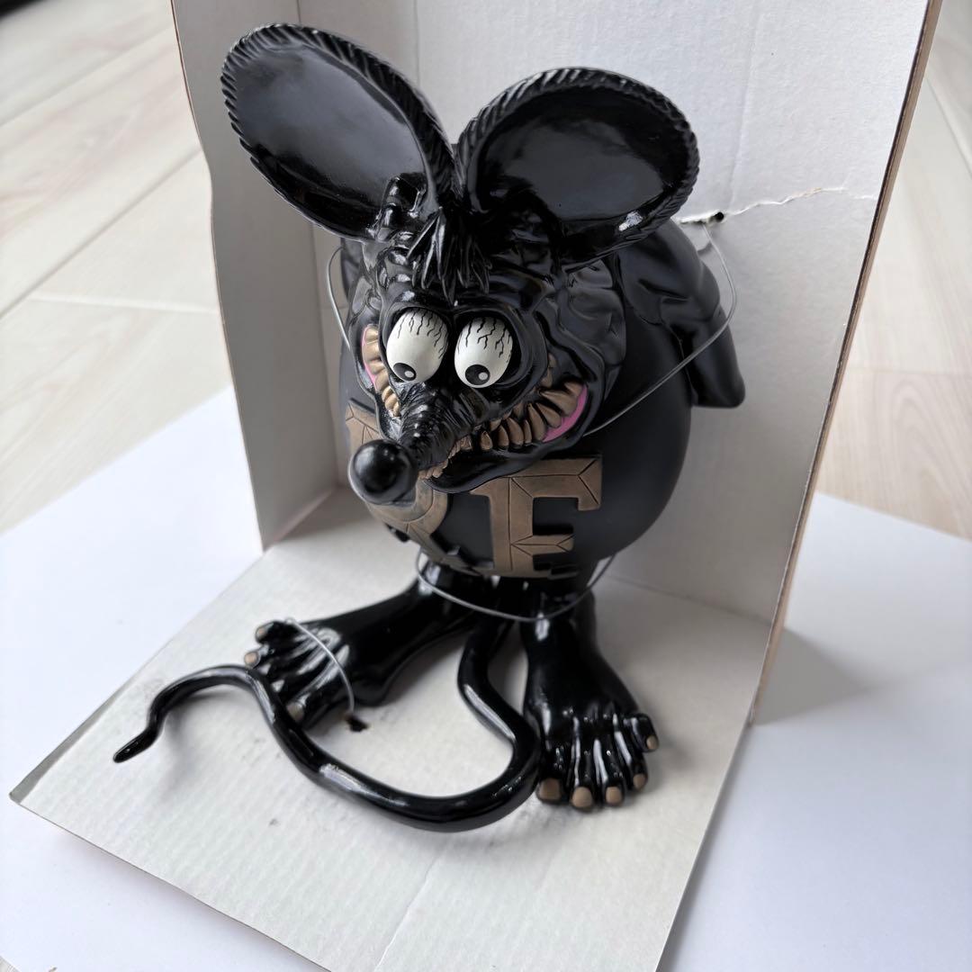 ラットフィンク RatFink フィギュア 黒 バンドTシャツ 通販 RATFINK ラットフィンク ソフトビニールスタチュー