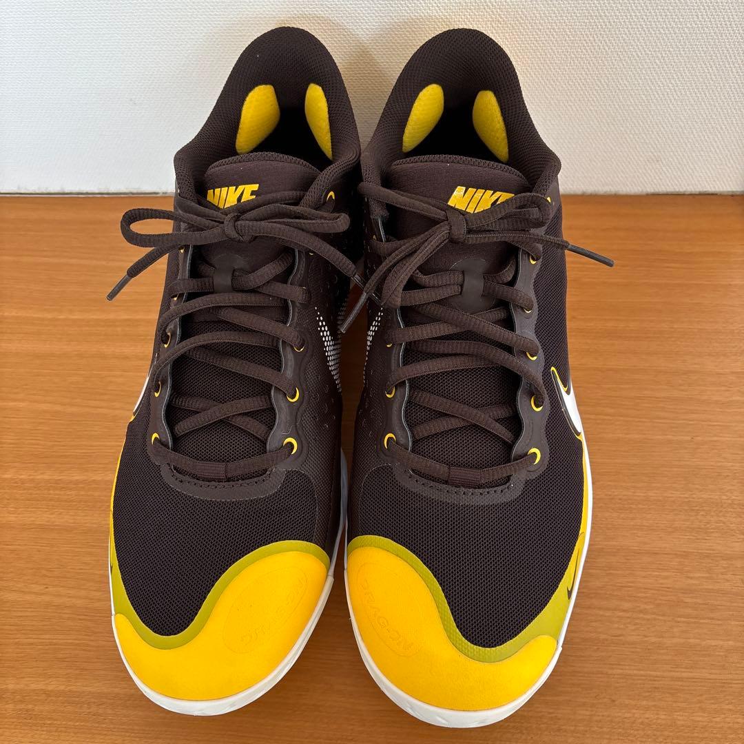 ナイキベースボールメタルスパイク海外モデル MLBパドレスカラー US12