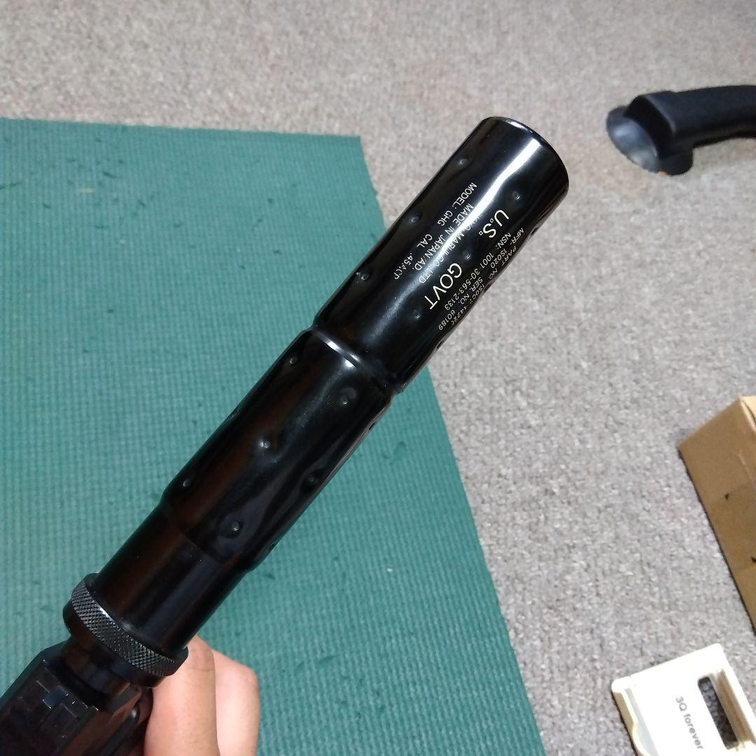 東京マルイ ソーコムmk23 10禁エアコキ サイレンサー LAM付き - メルカリ