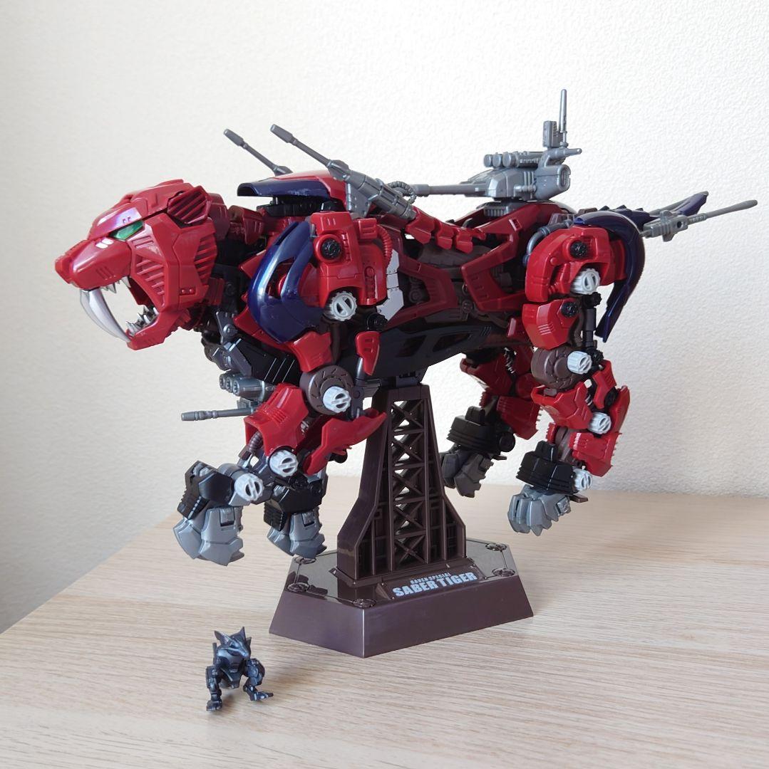 ZOIDS ゾイド AZ-05 セイバータイガー(組立済み) - メルカリ