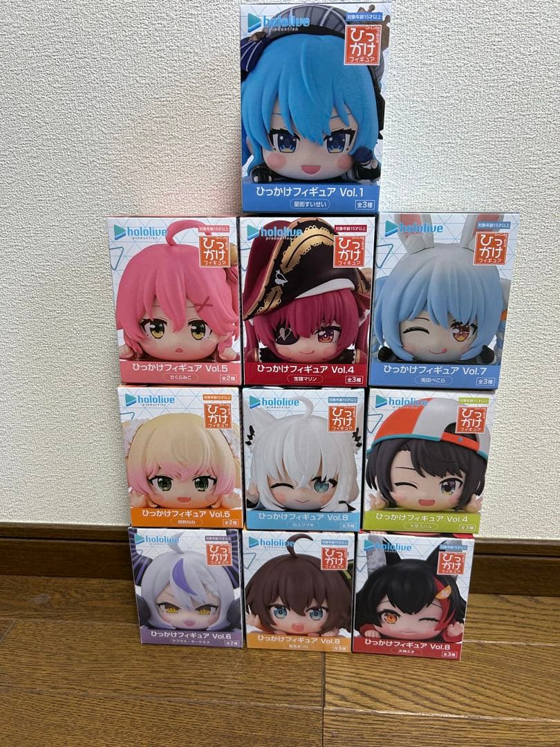 ホロライブ ひっかけフィギュア 10体セット