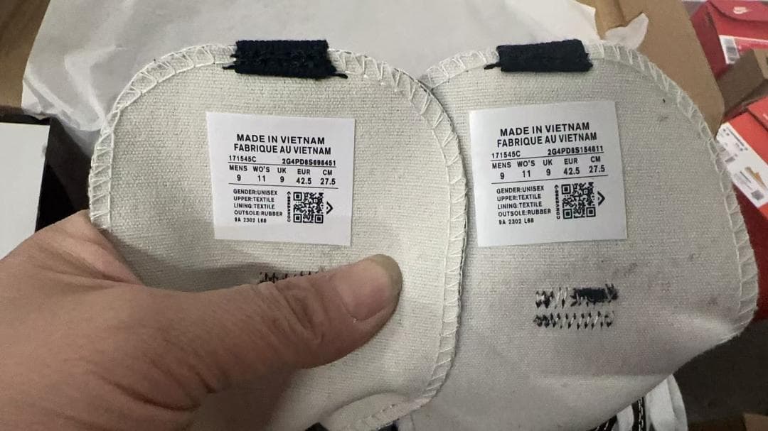 ★未使用★ ブラック ハイカット 27.5cm