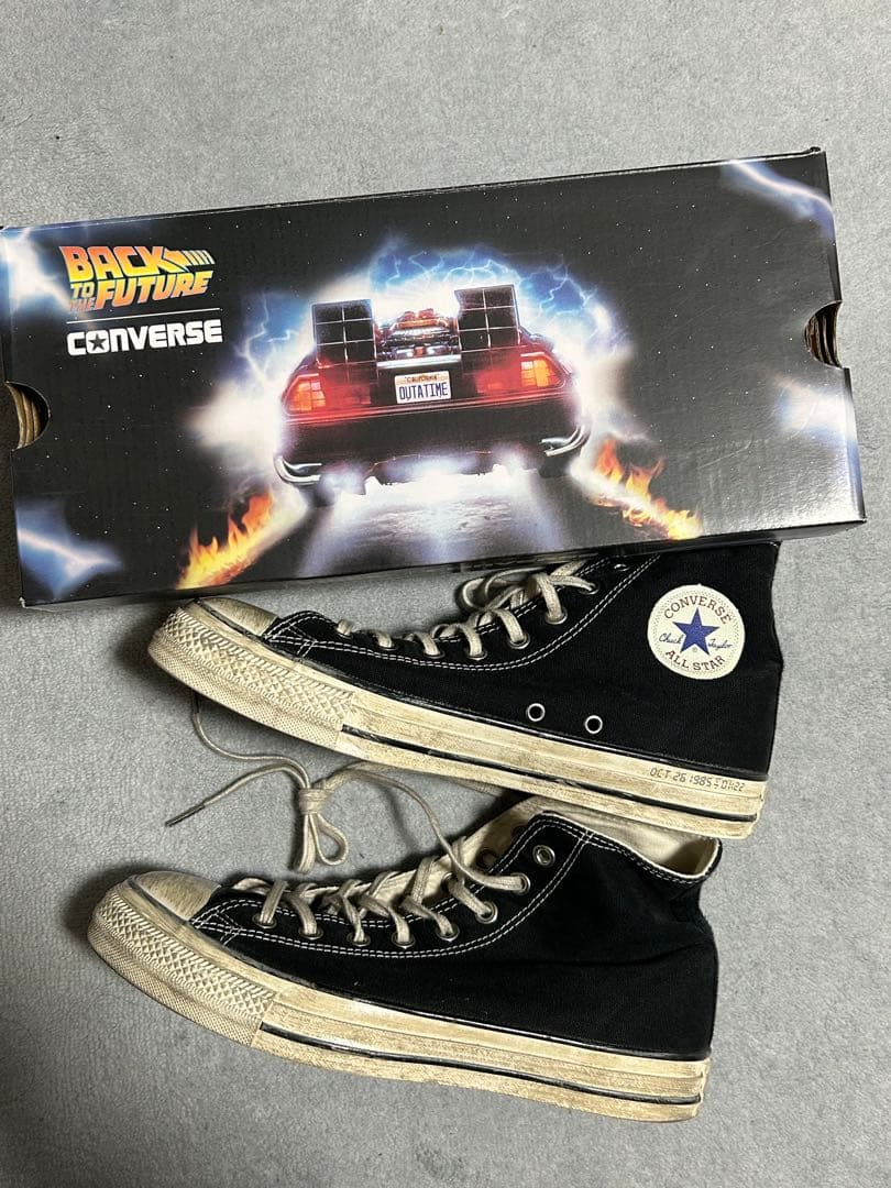 あいうえお　Back To The Future Converse27cm Converse Japan Celebrates Back to the Future's 40th with Marty's