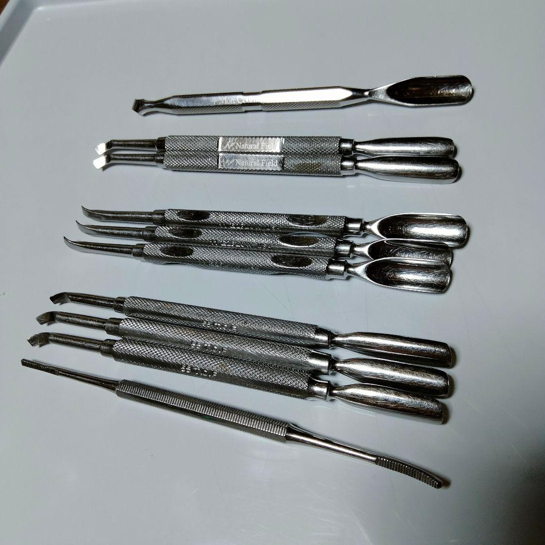 プロフェッショナル プッシャー甘皮処理　10点セット　MoreCoutureなど