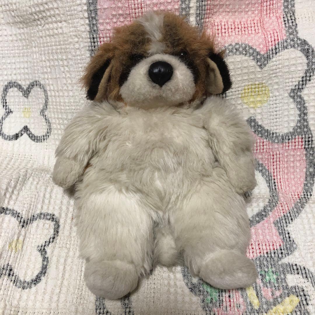 オリエンタルトーイ セントバーナード ぬいぐるみ 2コセット 中古品