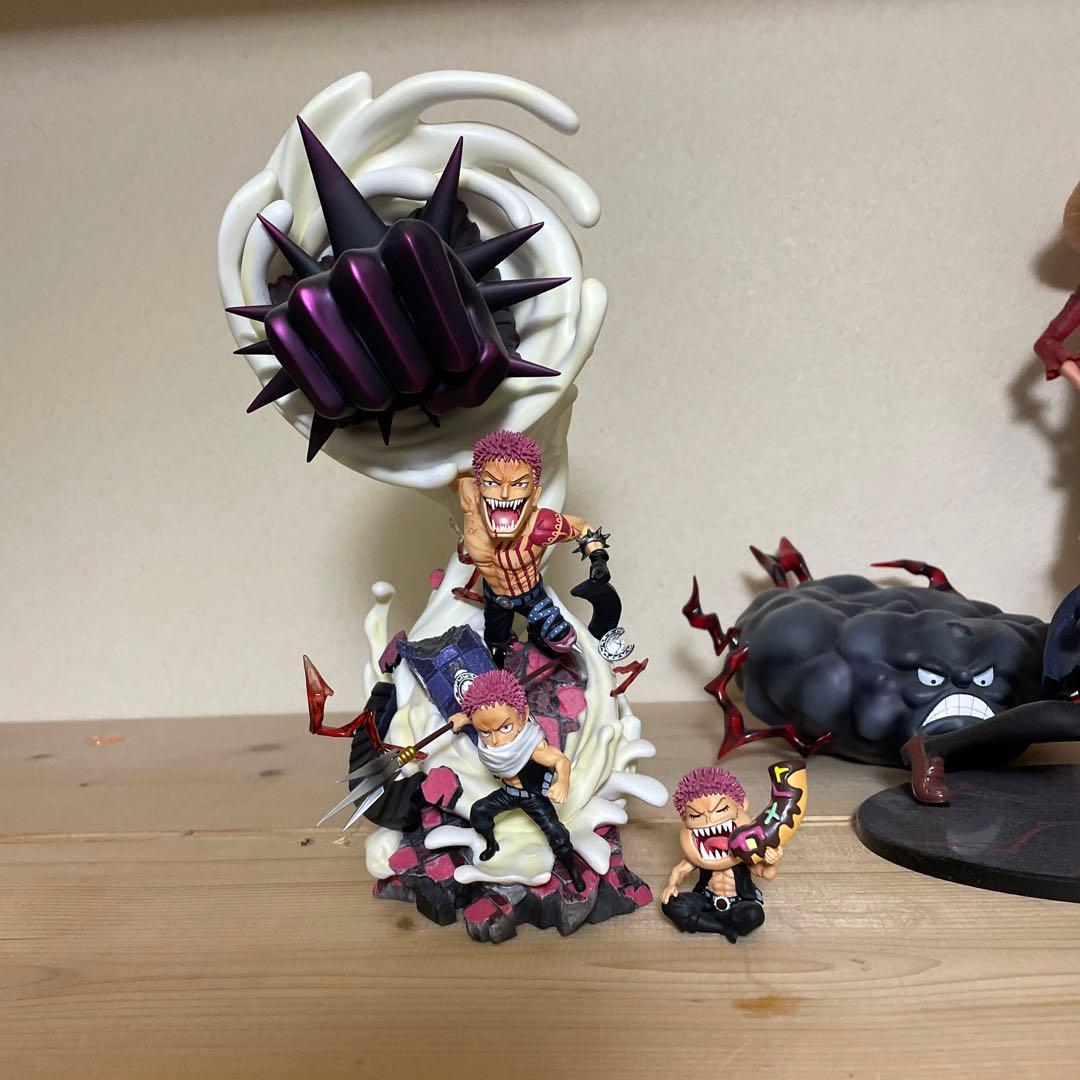 ワンピース　ガレージキット　カタクリ ワンピース カタクリ フィギュア POPMAX ガレージキット 塗装済み完成