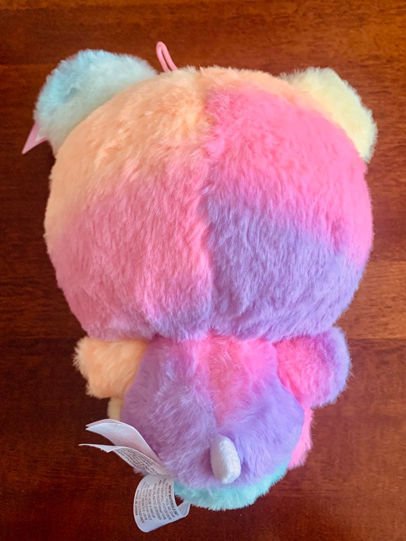 ハローキティ レインボー シャーベット テディベア ぬいぐるみ