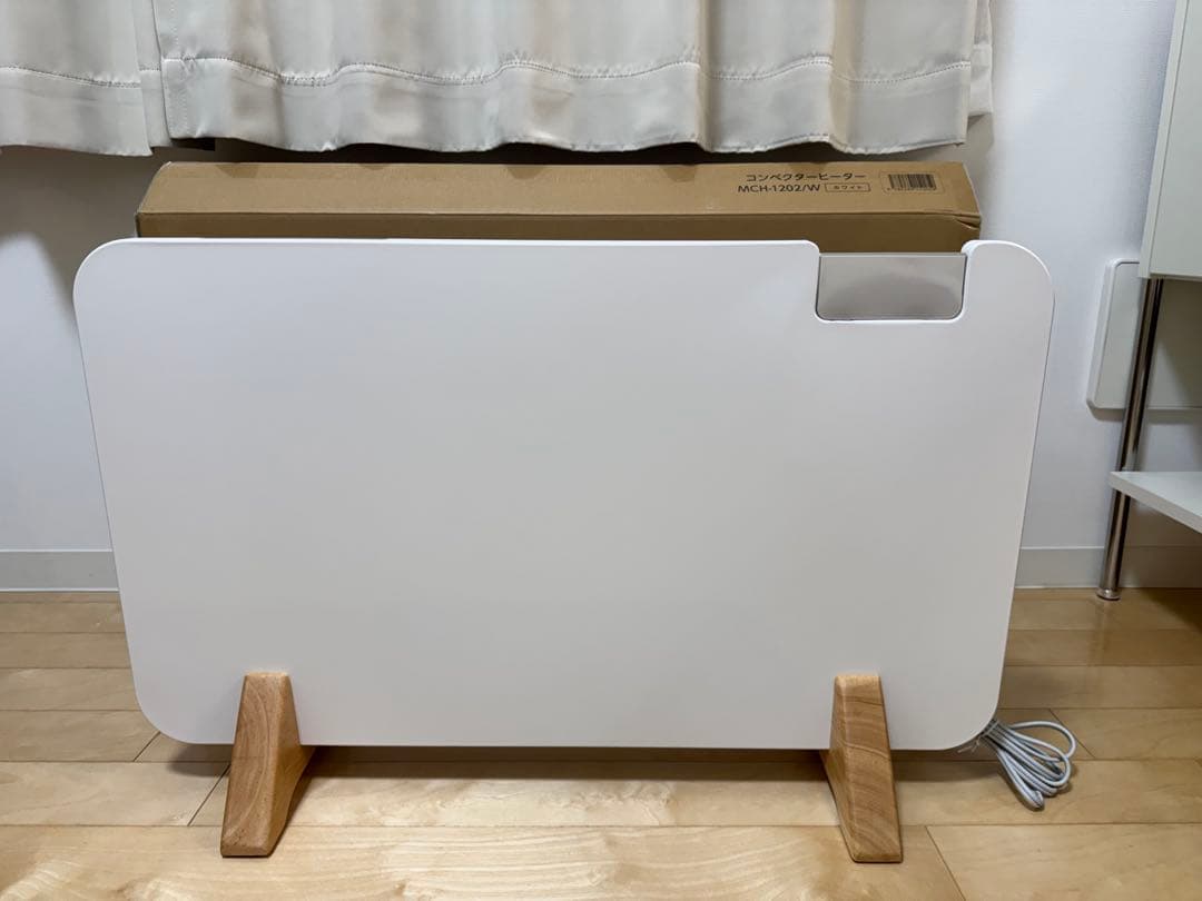 moku 電気ヒーター MCH-1202/W ホワイト