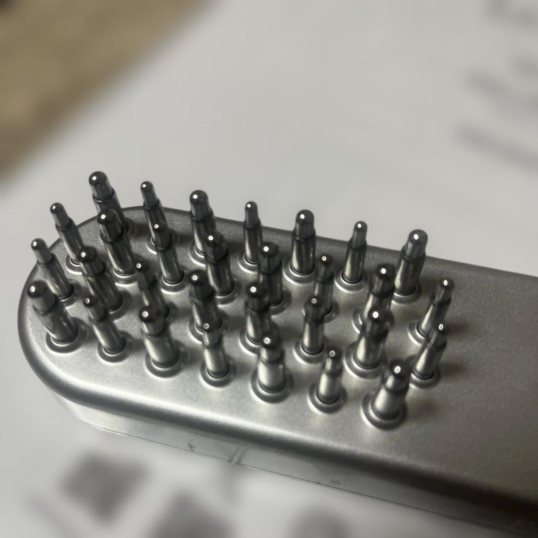 SALONIA マッサージ器具 SAL222065L シルバー EMS 安価