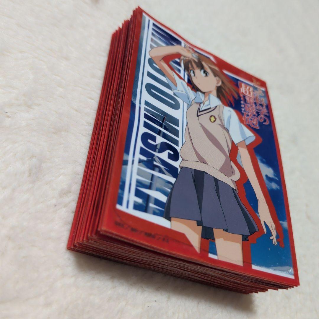 とある科学の超電磁砲 御坂美琴 スリーブ 中古 45枚 - メルカリ