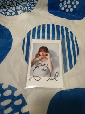 FRUITS ZIPPER 早瀬ノエル サイン入りチェキ アイドル