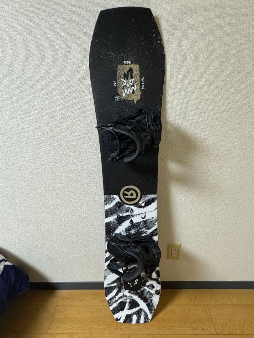 RIDE twinpig 151cm スノーボード 板のみ