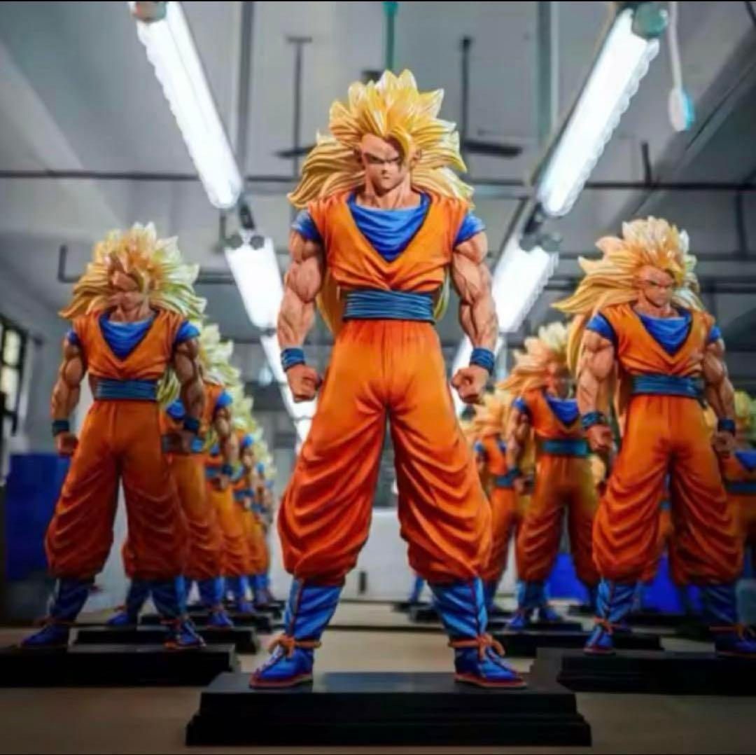ドラゴンボール スーパーサイヤ人3 孫悟空 ガレージキット フィギュア