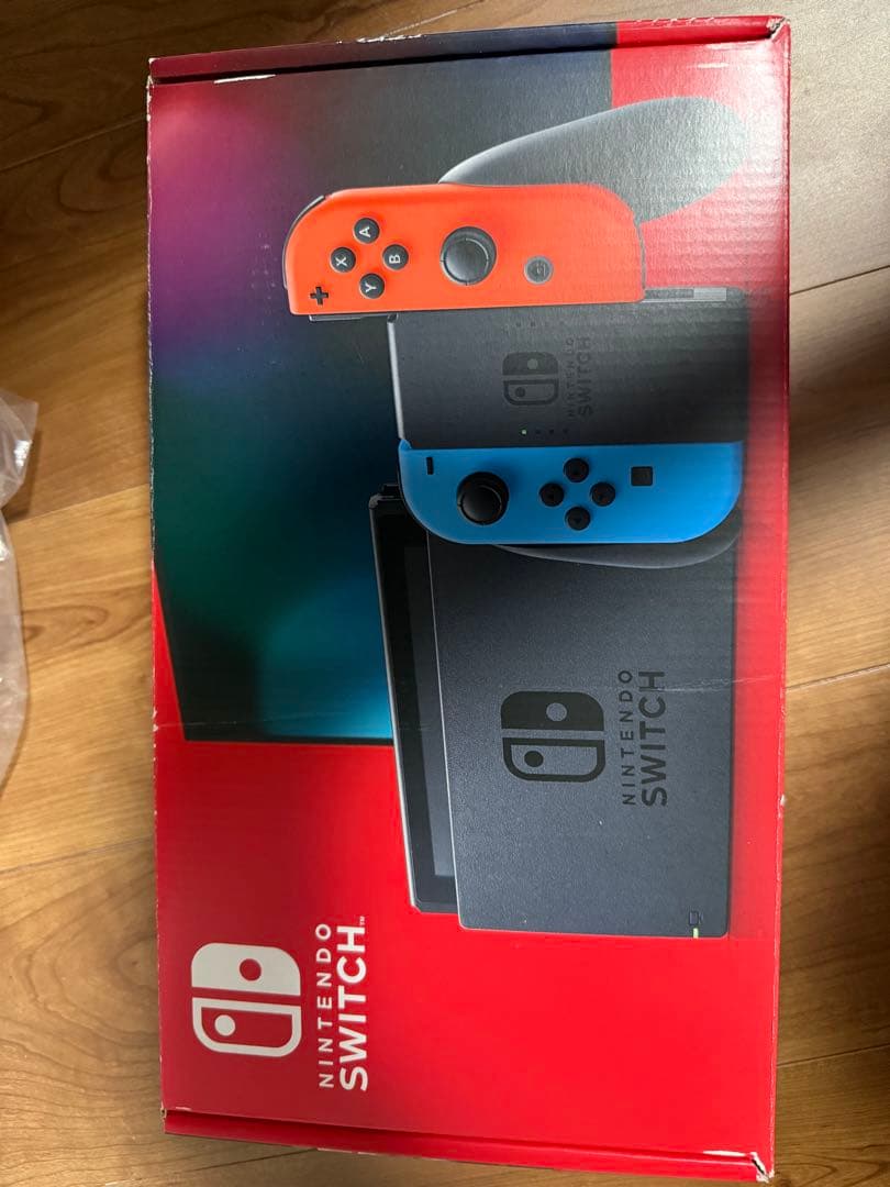 Nintendo Switch 本体 ネオンオレンジ・ネオンブルー Switch】 ☆ニンテンドースイッチ本体 Joy-Con(L) ネオンブルー/(R