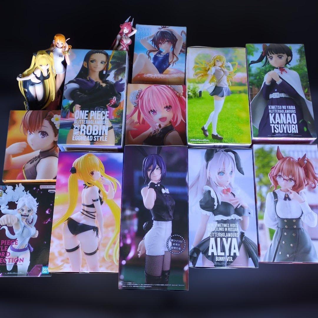 美少女フィギュアセット BiCute レゼ とらぶる とある ワンピース ウマ娘