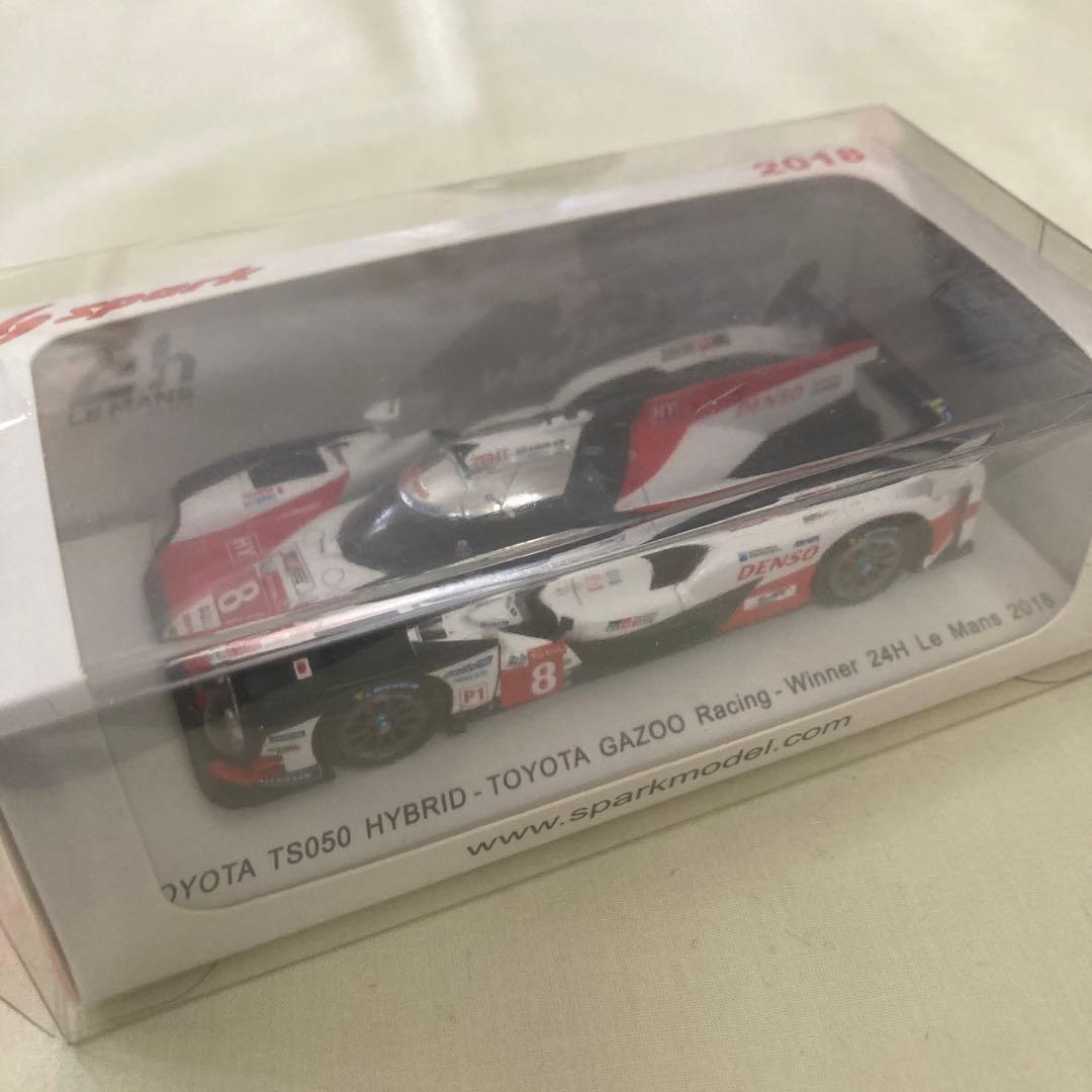 スパーク 1/43 トヨタ TS050HYBRID LM2018No.8 優勝車