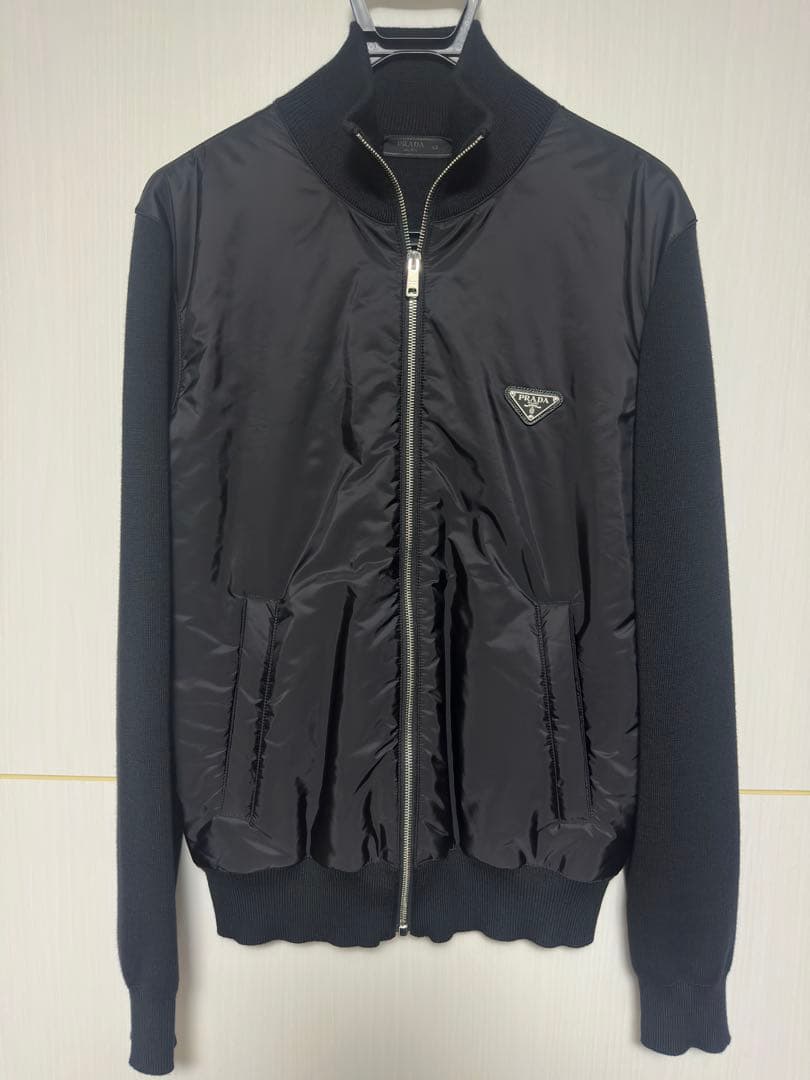 K*G様 PRADA プラダ　ナイロンニットジャケット サイズ48