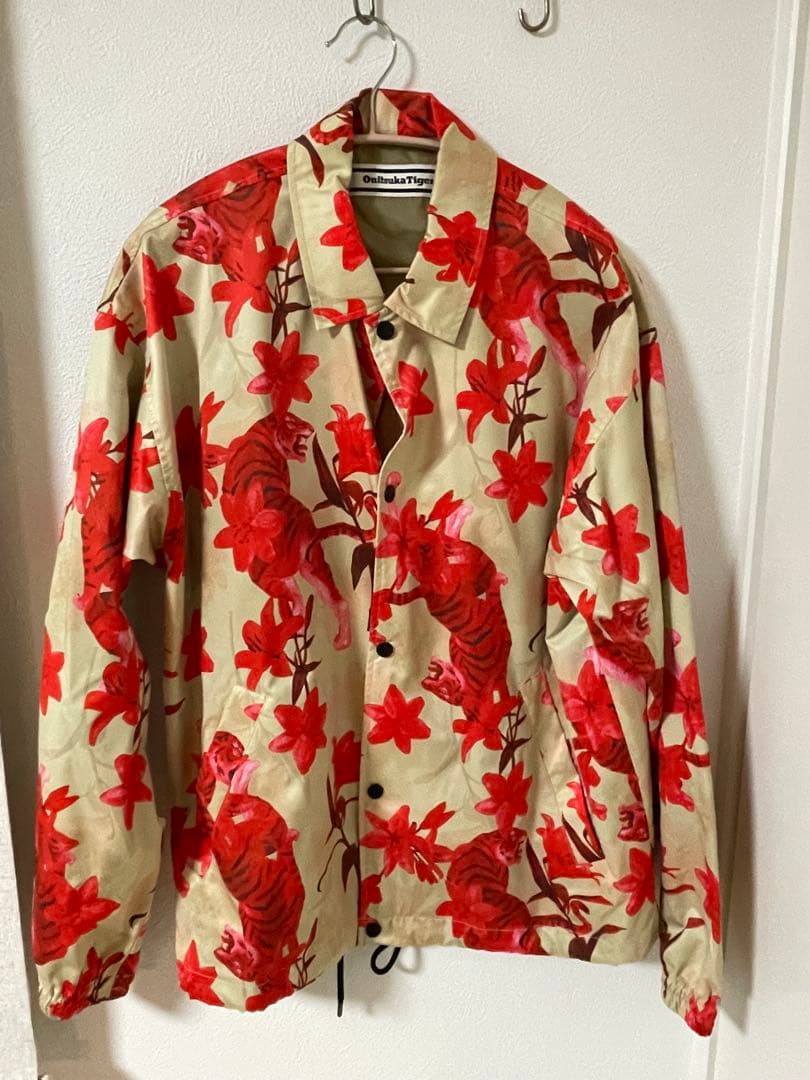 荒*フ様 【値下‼︎ 未使用品】OnitsukaTiger コーチジャケット M