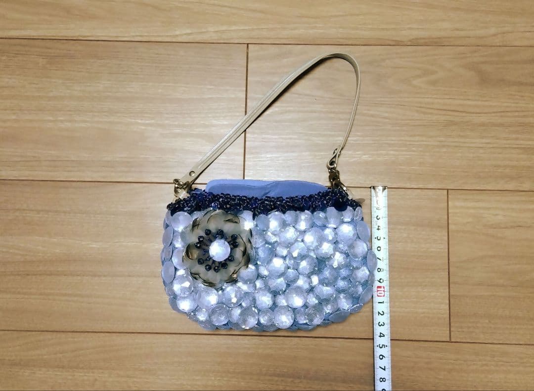 R*中様 新品未使用★ジャマンピュエッシュ　ビジューバッグ　結婚式　謝恩会　伊藤