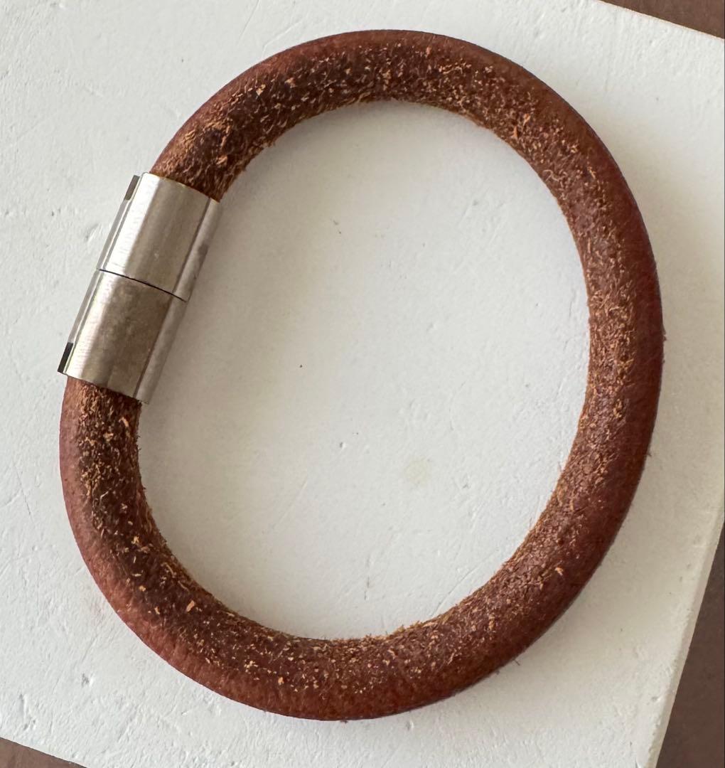 HERMES エルメス イオタ 藤原ヒロシ ゴローズ ブレスレット レザー