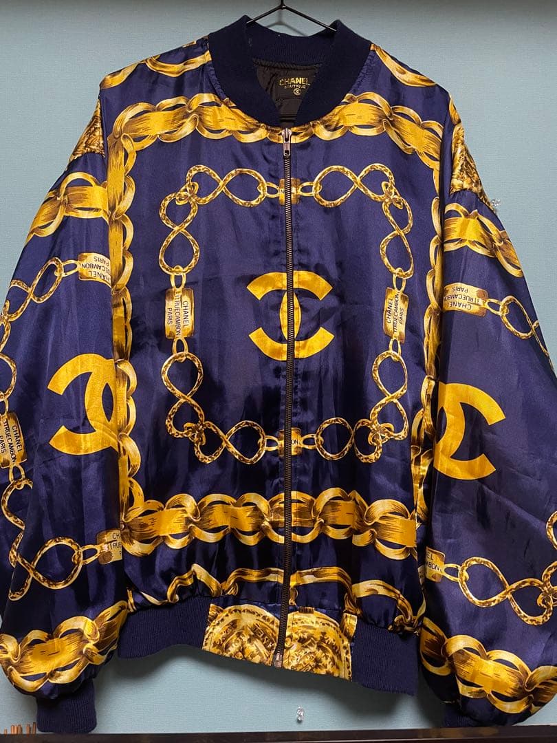 CHANEL bootleg ジャケット希少 80s 90s サテンブルゾン