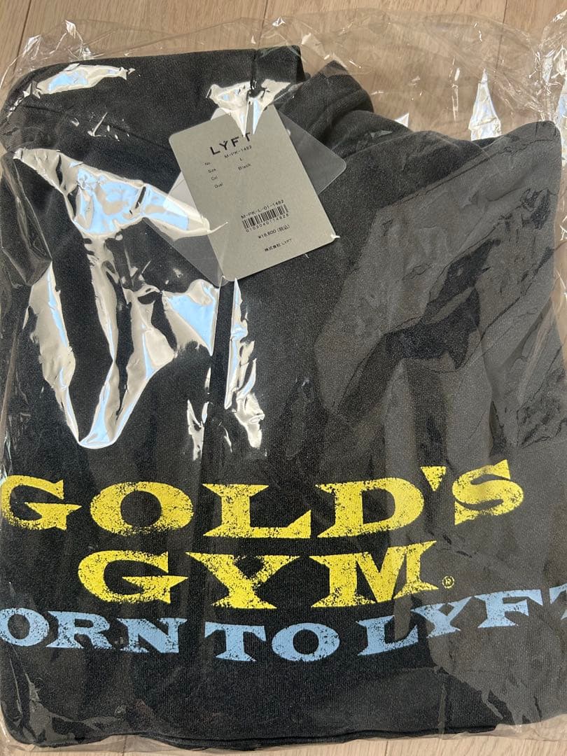 新品】LÝFT × GOLD'S GYM LOGO HOODIE 黒 - メルカリ