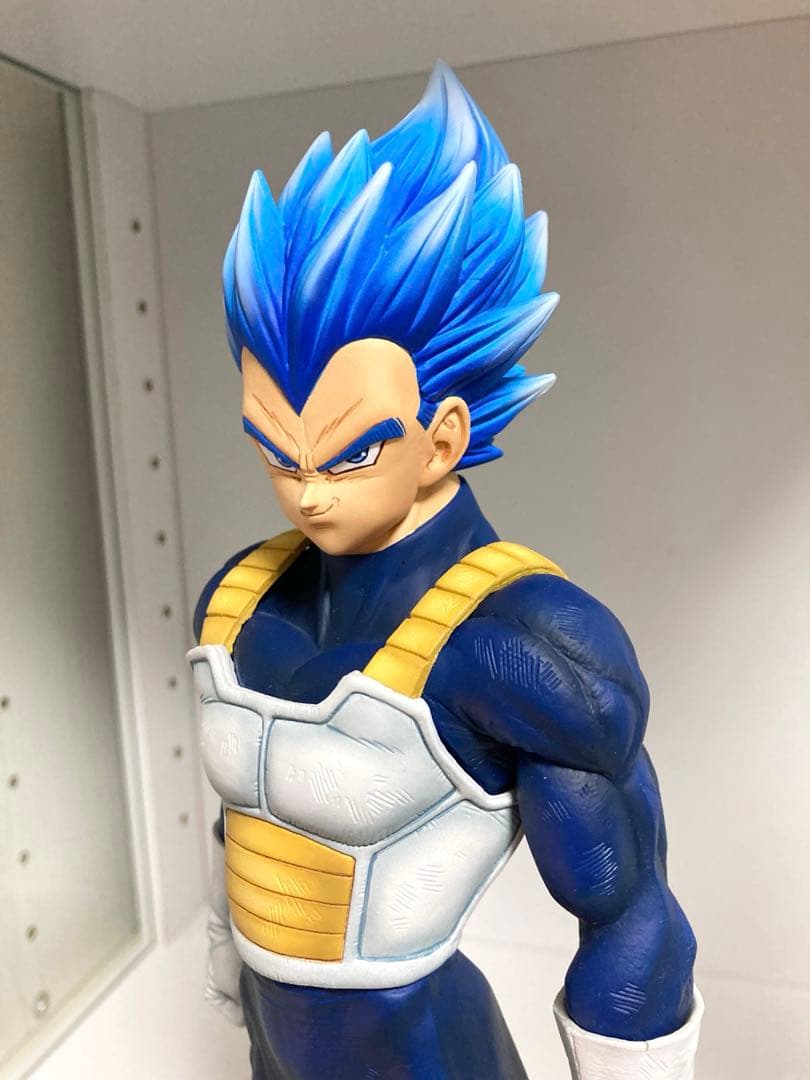 ドラゴンボール フィギュア リペイント 超サイヤ人 ブルー 進化 ベジータ