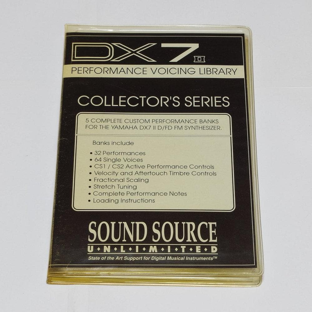 DX7ⅡFD サウンドディスク Collector's Series【FD】
