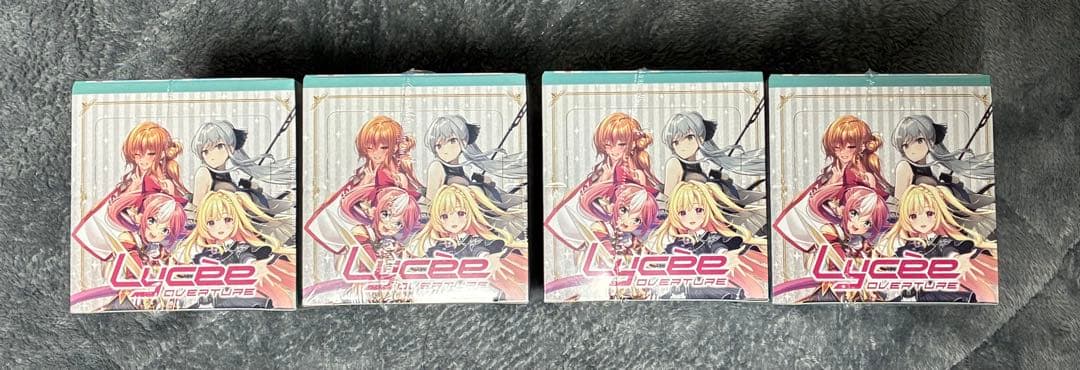 リセ ネクストン4.0 未開封シュリンク付きBOX ×4 予約特典スリーブ付き