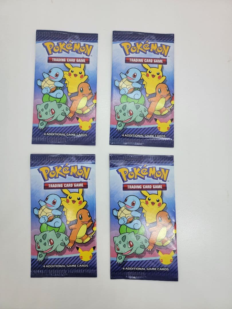 25th anniversary プロモパック 4セット 未開封