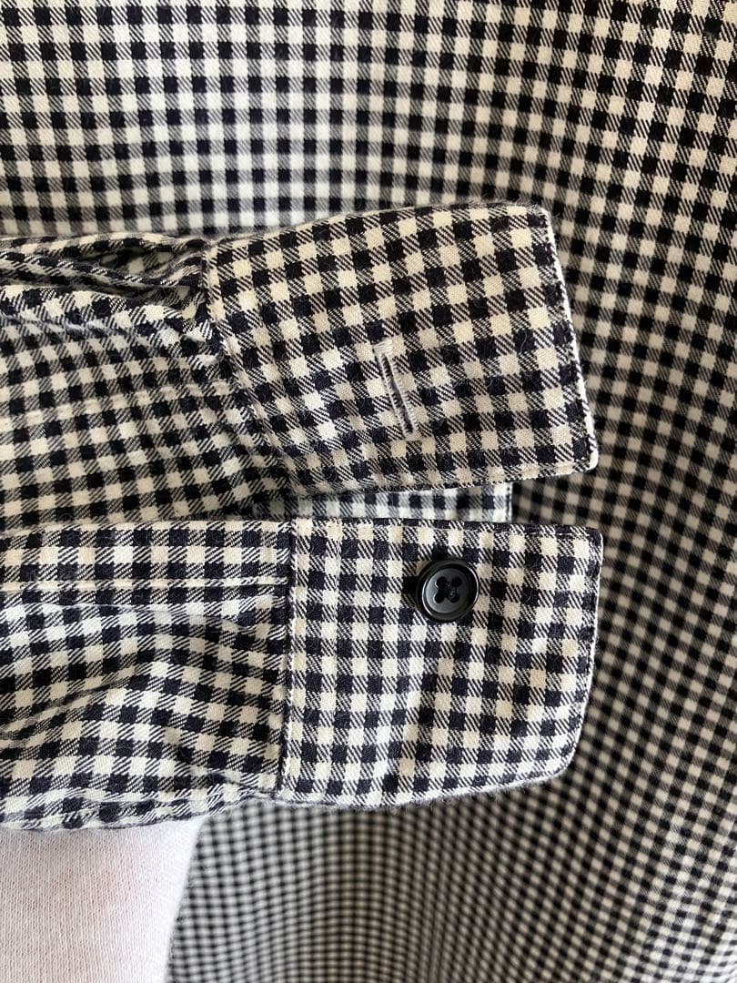 MARGARET HOWELL】ブラッシュド ギンガムチェックシャツ M - メルカリ