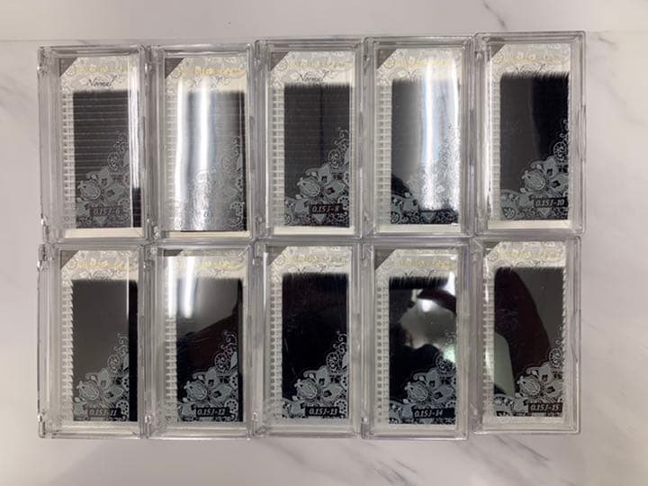 Miss eyed'or 新品未使用　Jカール太さ0.15㎜長さ6~15㎜