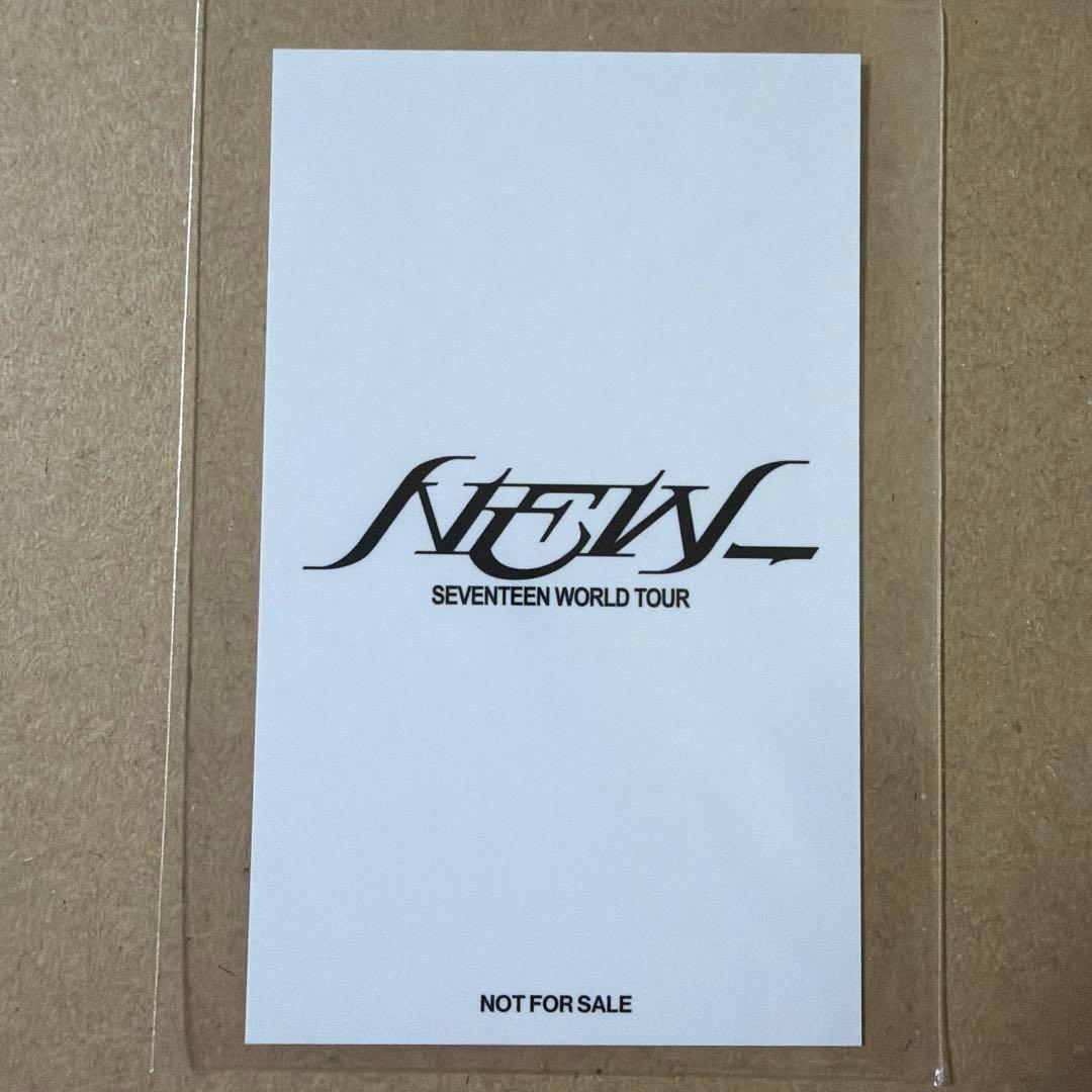 SEVENTEEN NEW_ 会場限定 トレカ ホシ - メルカリ