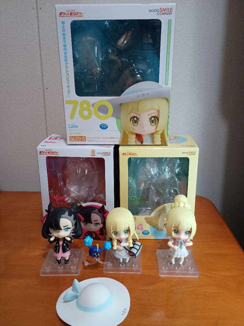 (送料無料) [要内容確認] ねんどろいど リーリエ等 中古品 3点セット