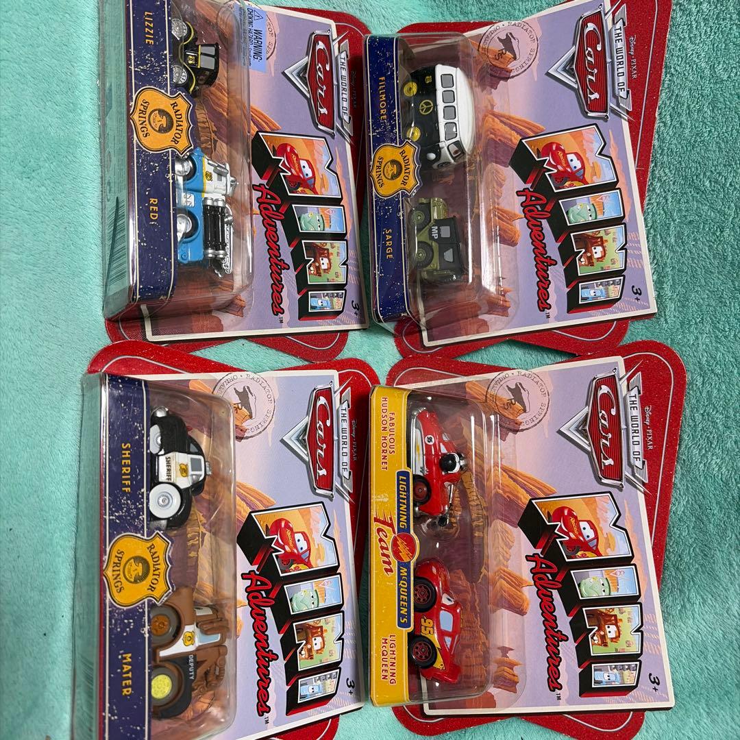 Cars Mini Adventures ミニカー まとめ8個セット
